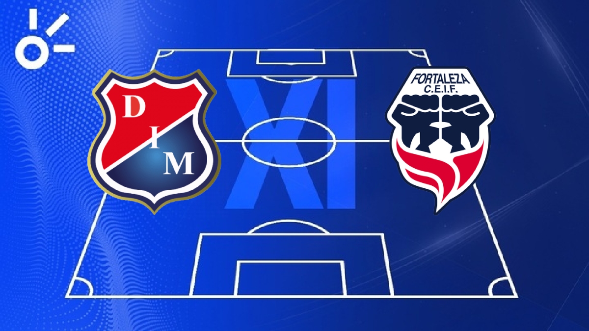 Alineaciones confirmadas del Independiente Medellín vs Fortaleza por la ...