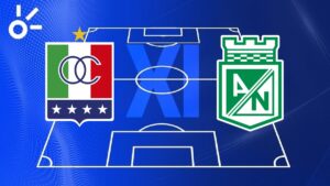 Alineaciones confirmadas de Once Caldas vs Atlético Nacional por Copa BetPlay 2025