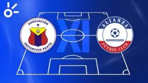 Alineaciones confirmadas de Deportivo Pasto vs Alianza por la Liga BetPlay 2025-II