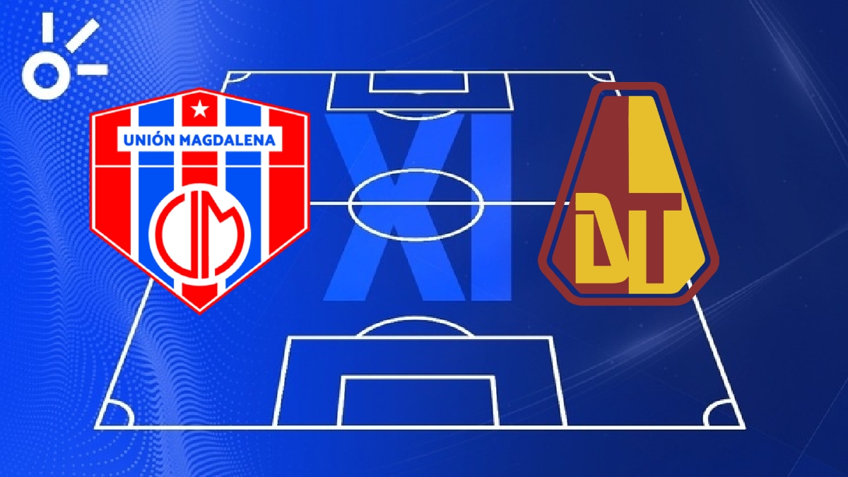 Alineaciones confirmadas de Unión Magdalena vs Deportes Tolima por la ...