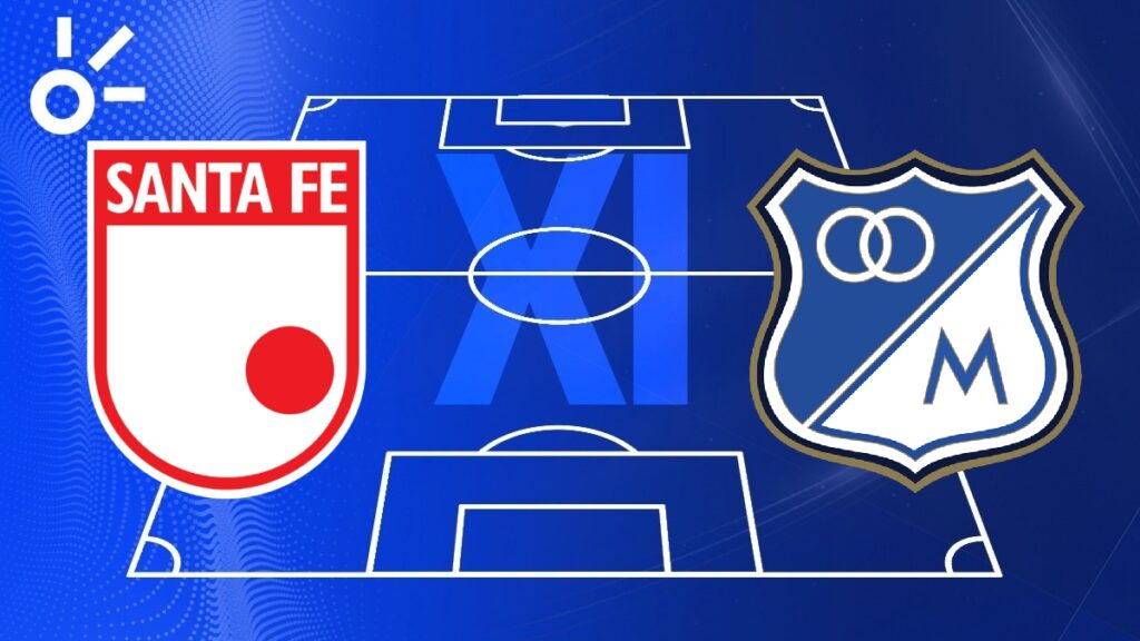 Santa Fe vs Millonarios, fecha 17 Liga BetPlay Dimayor 2025-II