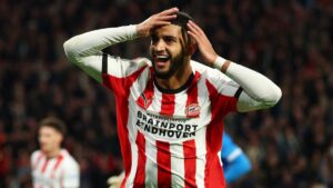 El PSV, de estar en la lona a marcar media docena para vencer al Napoli