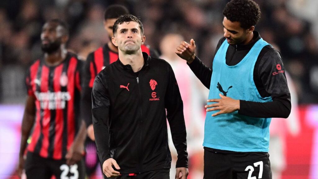 Christian Pulisic sufre lesión muscular y pone en alerta al Milan