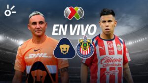 Pumas vs Chivas en vivo el partido de Liga MX 2025