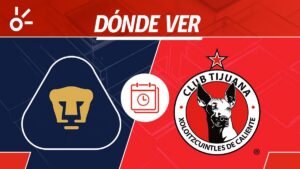 Pumas vs Tijuana, en vivo: horario, dónde ver y alineaciones Liga MX 2025