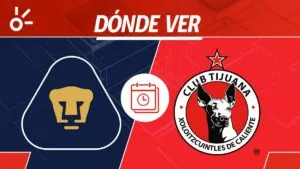 Pumas vs Tijuana, en vivo: horario, dónde ver y alineaciones Liga MX 2025