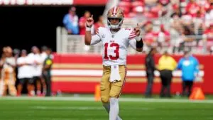 San Francisco, sin titulares en la ofensiva para el juego ante Rams