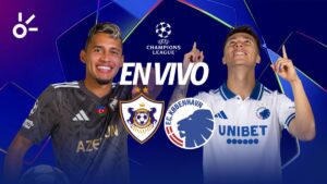 Qarabag vs Copenhague, en vivo el partido de la jornada 2 de la Champions League 2025