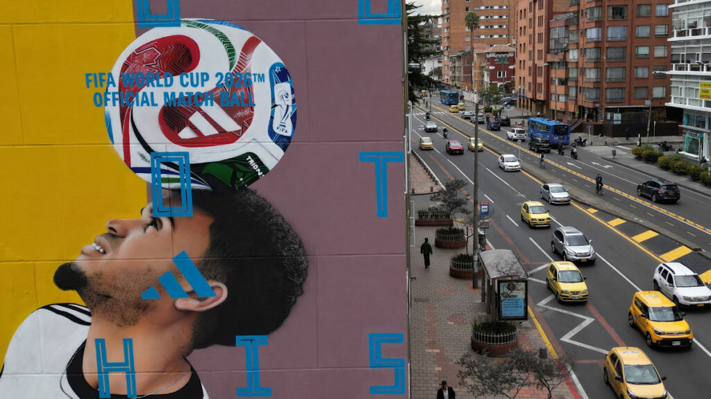 Vía en Bogotá. - Raúl Arboleda, AFP.