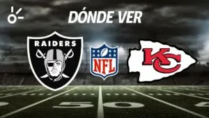 Raiders vs Chiefs: horario y dónde ver el partido de la semana 7