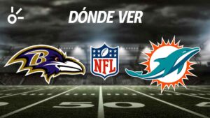Ravens vs Dolphins: horario y dónde ver el partido de la semana 9
