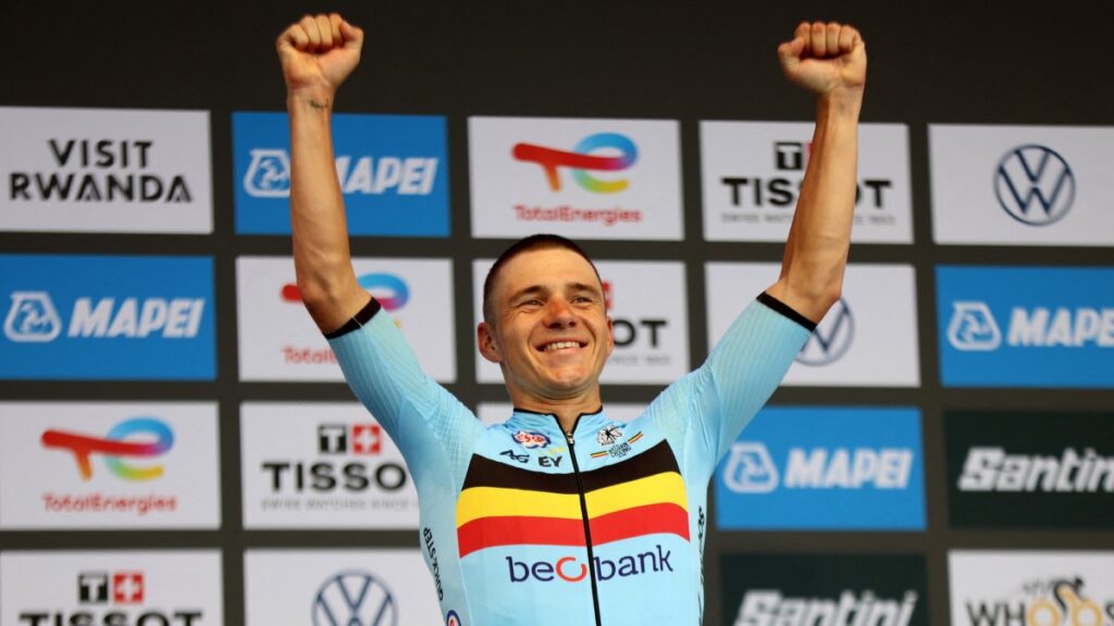 Remco Evenepoel, ciclista belga
