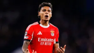 Richard Ríos se sacude y anota en la Copa de Portugal