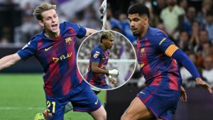 Frenkie de Jong y Ronald Araújo dividen opiniones sobre las palabras de Lamine Yamal