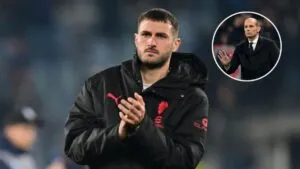 Allegri pide calma por la lesión y falta de gol de Santi Gimenez