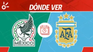 México vs Argentina en vivo: horario y dónde ver el Mundial sub 20