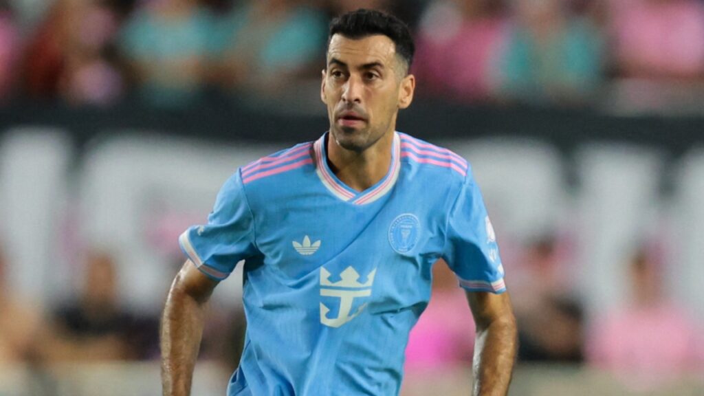 Busquets es homenajeado por el Inter Miami