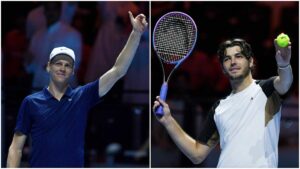 Sinner vs Djokovic y Fritz vs Alcaraz, las semifinales del Six Kings Slam