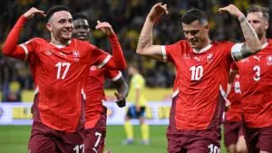 Suiza deja a la Suecia de Isak y Gyokeres en serios problemas para clasificar al Mundial 2026
