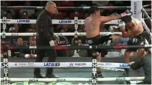 ¡Escándalo en el ring! Patada de Tashiro Fierro a Bombi Cordero desata polémica y posible sanción