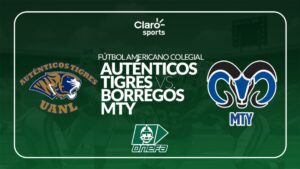 Auténticos Tigres vs Borregos Monterrey en vivo la ONEFA 2025: transmisión de la semana 5