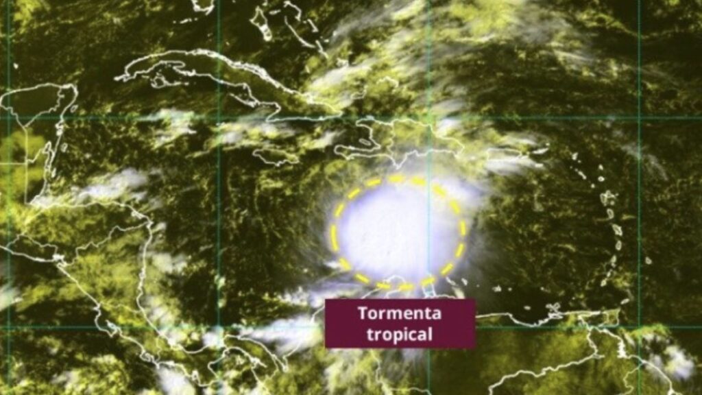 Tormenta tropical Melissa se acerca a México