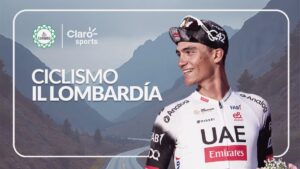 Isaac del Toro en el Giro de Lombardía, en vivo por Claro Sports