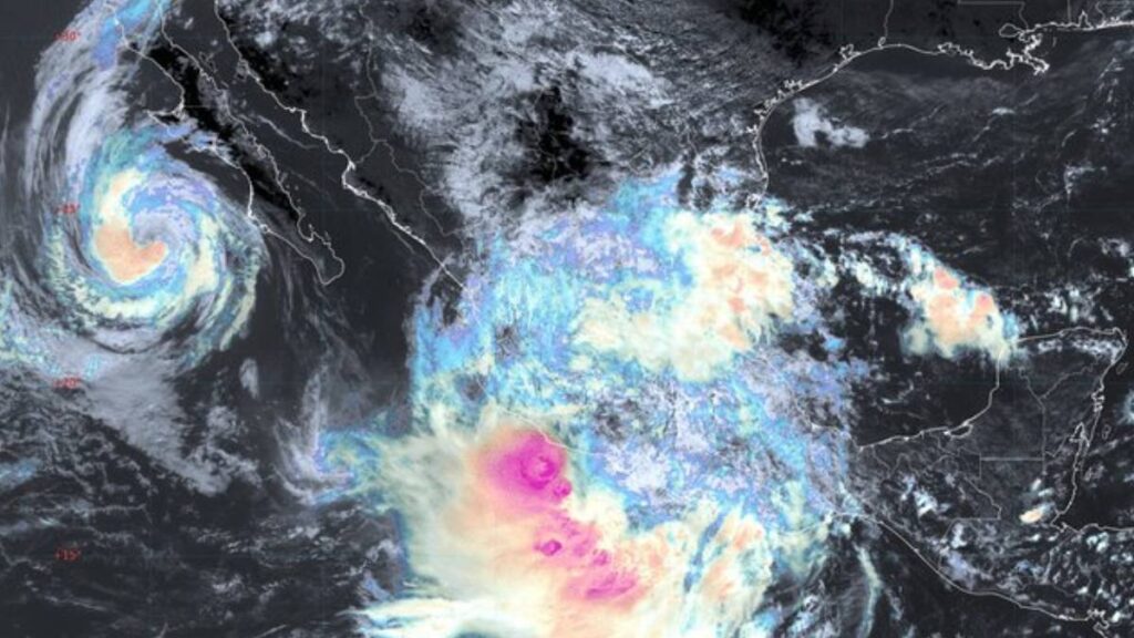 Tormenta tropical Raymond: ¿Dónde se ubica y cuál es su trayectoria?