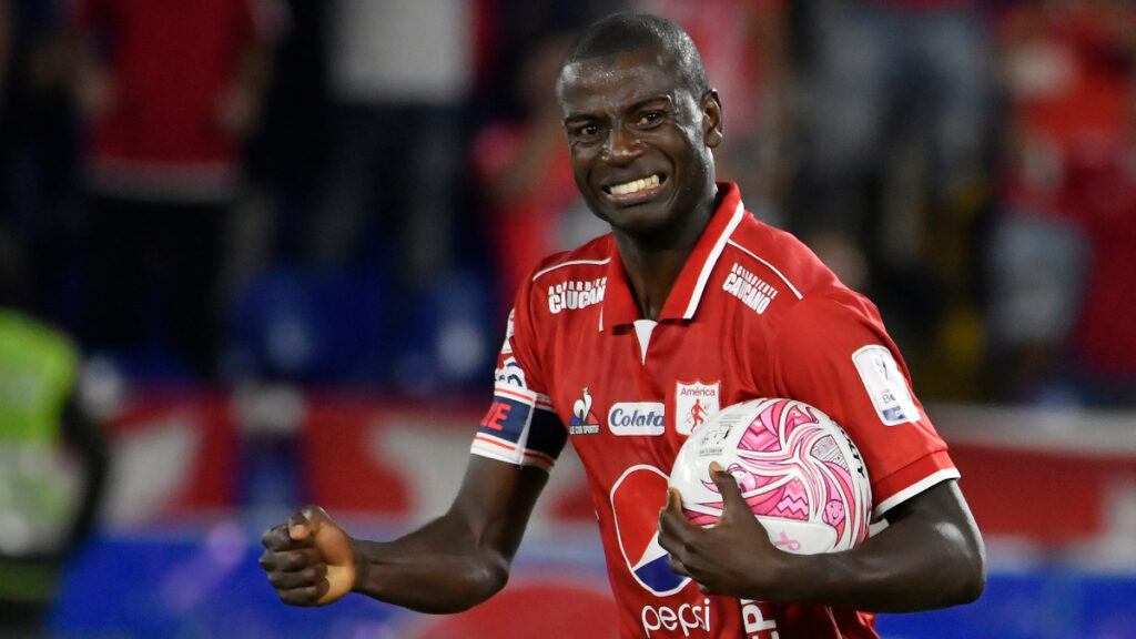 Adrián Ramos, jugador de América de Cali. - Vizzor Image.