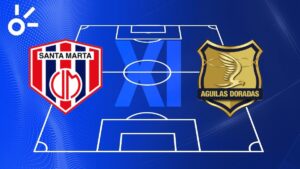 Alineaciones confirmadas de Unión Magdalena vs Águilas Doradas por la Liga BetPlay 2025-II