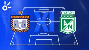Posibles alineaciones de Boyacá Chicó vs Atlético Nacional por la Liga BetPlay 2025-II