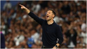 Xabi Alonso resta importancia al enojo de Vinicius tras su sustitución en El Clásico