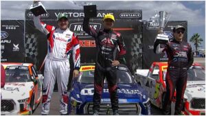 ¡Se definen los cuatro finalistas de la NASCAR Trucks México Series! Chispa Rodríguez domina Aguascalientes