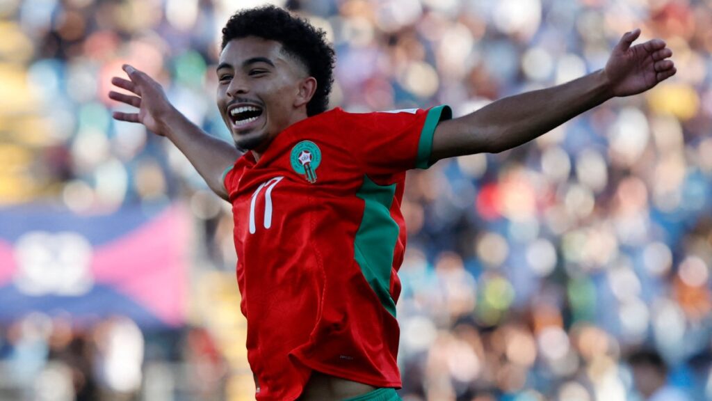 Gessime Yassine, jugador de  Marruecos