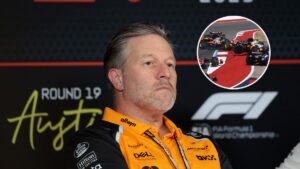 Zak Brown condena a Nico Hulkenberg por el incidente en la Sprint del GP de Estados Unidos