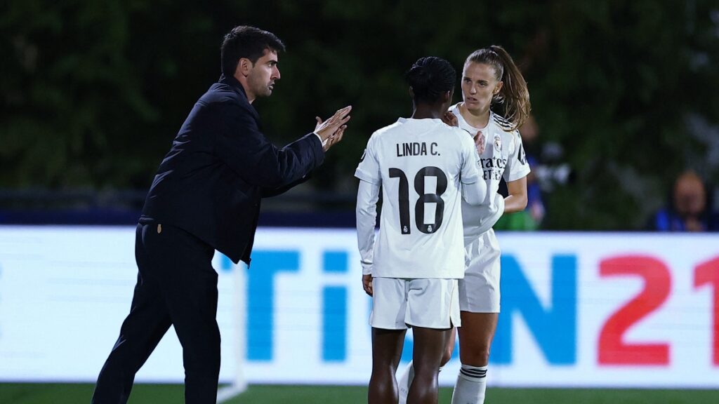 Linda Caiceco jugando con el Real Madrid / REUTERS/Gonzalo Fuentes