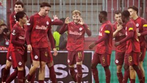 El Salzburgo toma un nuevo aire y logra su primera victoria en la Europa League