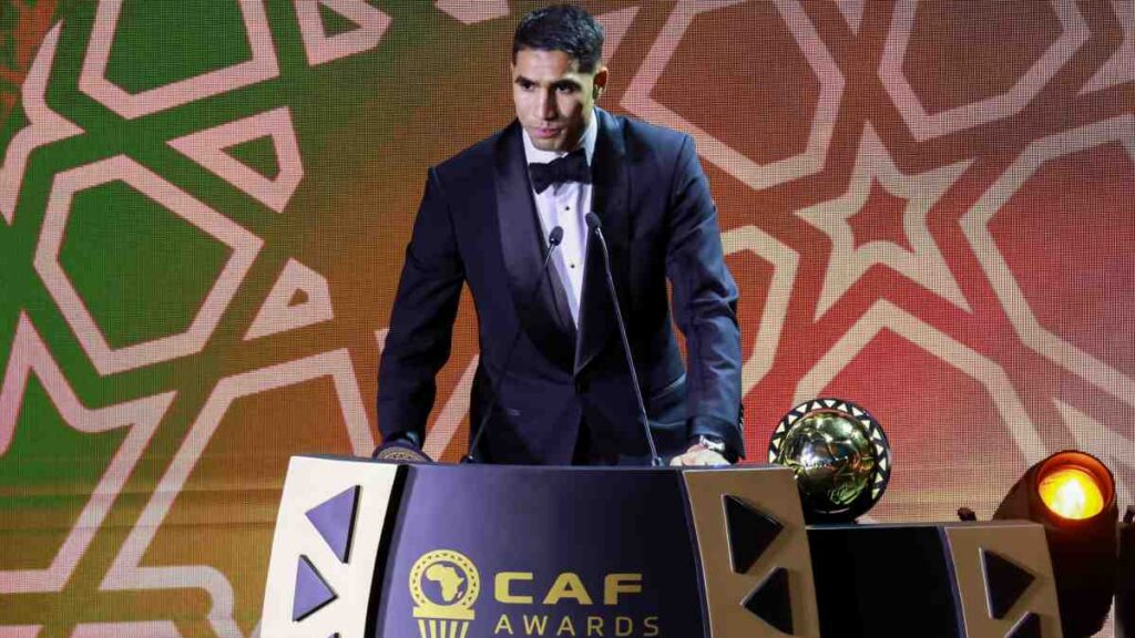 Achraf Hakimi, Balón de Oro africano 2025