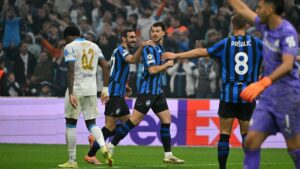 Atalanta silencia al Vélodrome y hunde al Marsella de Murillo