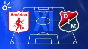 Posibles alineaciones de América de Cali vs Medellín por los cuadrangulares de la Liga BetPlay 2025-II