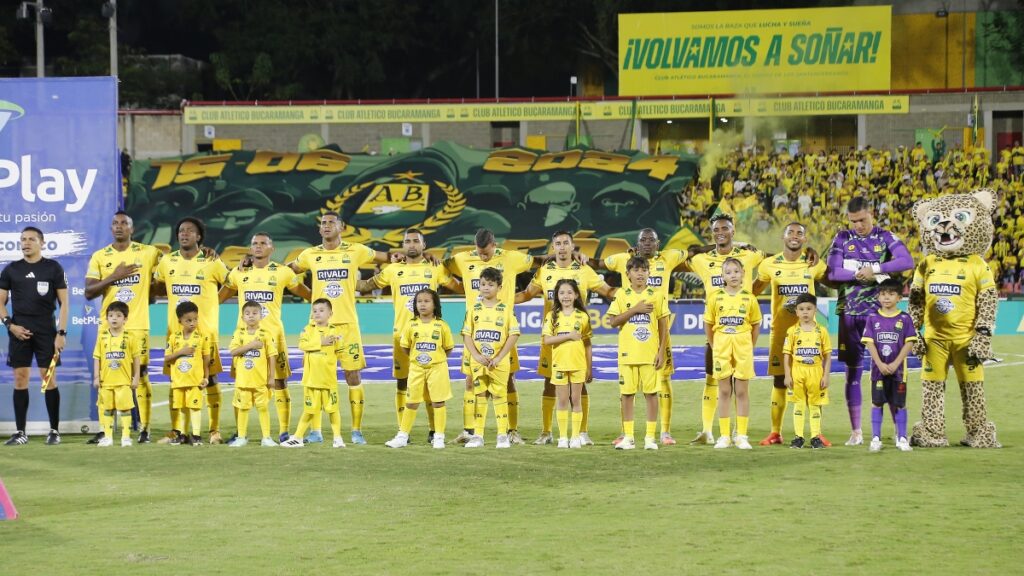 Nómina inicialista de Atlético Bucaramanga en la Liga BetPlay 2025-II, un conjunto que disputa los cuadrangulares semifinales.