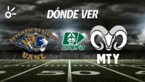 Final ONEFA 2025: ¿Dónde ver el partido de Auténticos Tigres vs Borregos Monterrey?