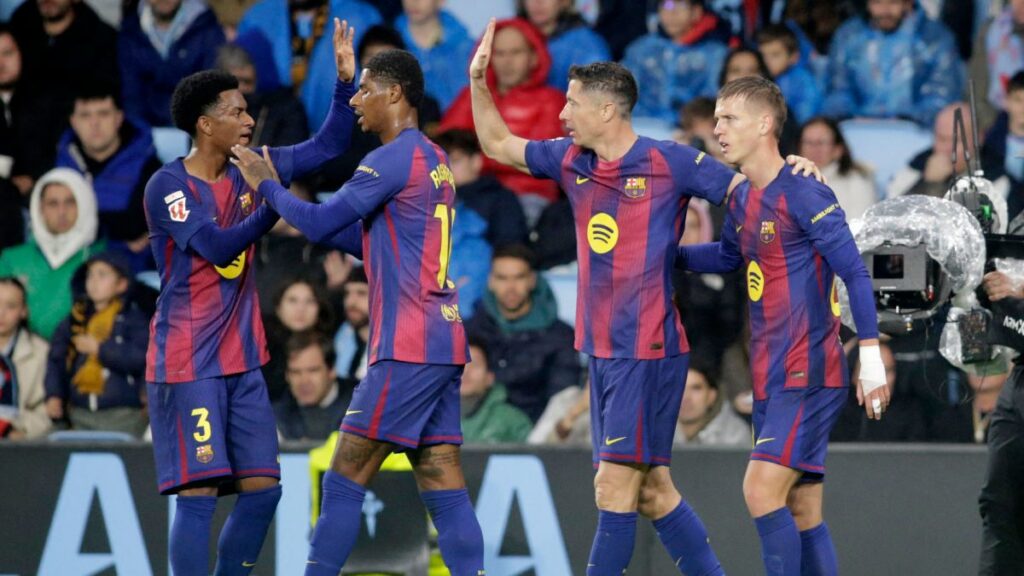 Barcelona derrota al Celta. | Reuters