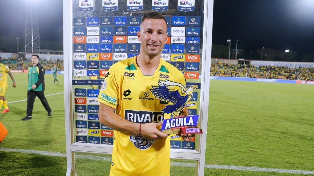 Luciano Pons con el Atlético Bucaramanga / Vizzor