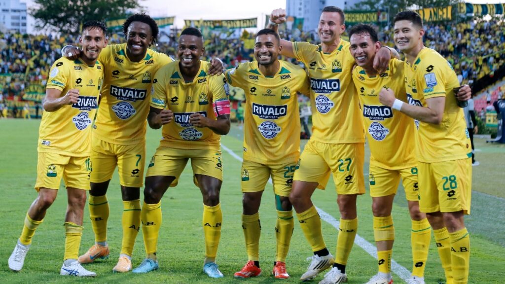 Atlético Bucaramanga celebrando en la Liga BetPlay 2025-II / Vizzor