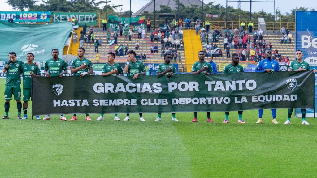 La Equidad en su último partido de 2025 / Vizzor