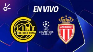 Bodo Glimt vs Mónaco, en vivo el partido de la Champions League 2025