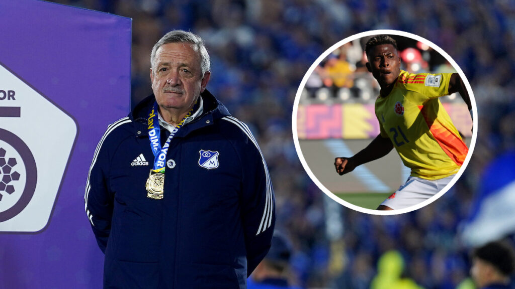 Enrique Camacho y Néiser Villarreal. - Vizzor Image y Javier Torres / AFP.