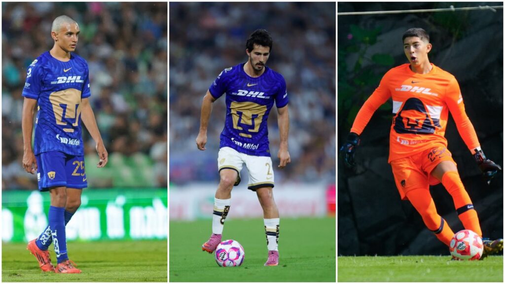 Pumas registró 14 canteranos y seis debuts en el Apertura 2025. Imago 7