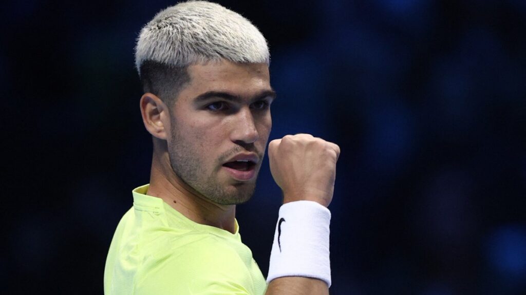 Carlos Alcaraz debuta con victoria en las ATP Finals